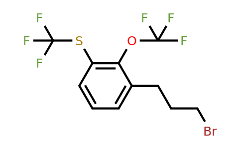 1806711-96-5 | 1-(3-Bromopropyl)-2-(trifluoromethoxy)-3-(trifluoromethylthio)benzene