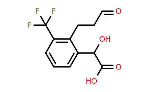 1806712-24-2 | 2-(3-Oxopropyl)-3-(trifluoromethyl)mandelic acid