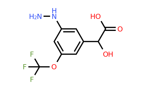1806712-27-5 | 3-Hydrazinyl-5-(trifluoromethoxy)mandelic acid