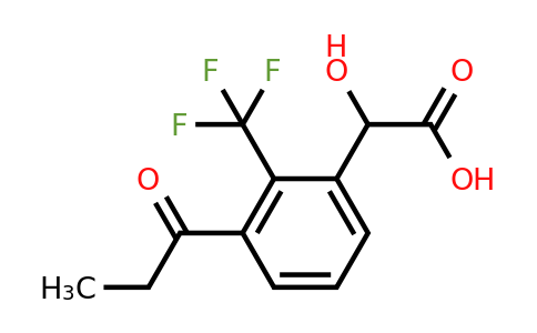 1806712-29-7 | 3-Propionyl-2-(trifluoromethyl)mandelic acid