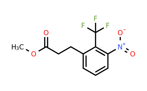 1806712-39-9 | Methyl 3-(3-nitro-2-(trifluoromethyl)phenyl)propanoate