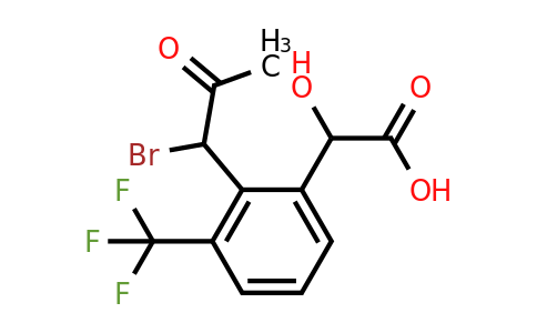 1806712-45-7 | 2-(1-Bromo-2-oxopropyl)-3-(trifluoromethyl)mandelic acid