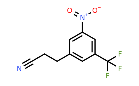 1806712-50-4 | 3-(3-Nitro-5-(trifluoromethyl)phenyl)propanenitrile