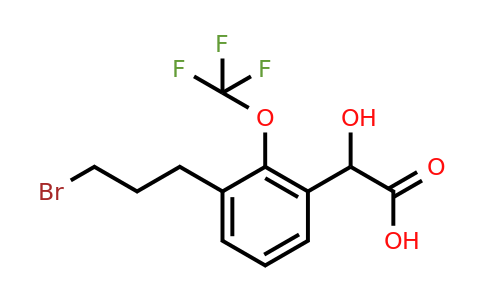 1806712-52-6 | 3-(3-Bromopropyl)-2-(trifluoromethoxy)mandelic acid