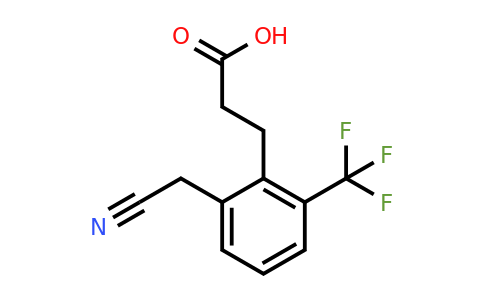 1806712-64-0 | 2-(2-Carboxyethyl)-3-(trifluoromethyl)phenylacetonitrile
