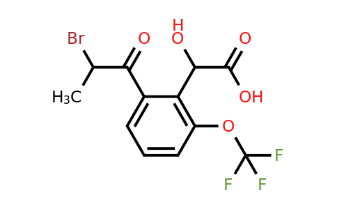1806712-81-1 | 2-(2-Bromopropanoyl)-6-(trifluoromethoxy)mandelic acid