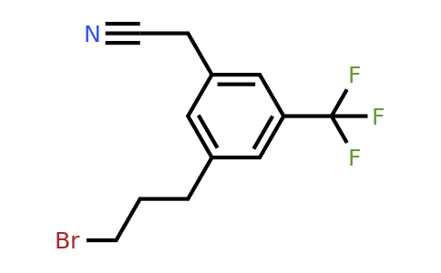 1806712-85-5 | 3-(3-Bromopropyl)-5-(trifluoromethyl)phenylacetonitrile