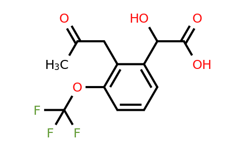 1806712-96-8 | 2-(2-Oxopropyl)-3-(trifluoromethoxy)mandelic acid