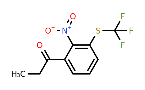 1806713-04-1 | 1-(2-Nitro-3-(trifluoromethylthio)phenyl)propan-1-one