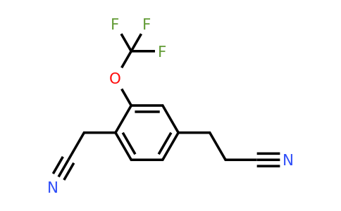 1806713-11-0 | 4-(2-Cyanoethyl)-2-(trifluoromethoxy)phenylacetonitrile