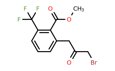 1806713-75-6 | Methyl 2-(3-bromo-2-oxopropyl)-6-(trifluoromethyl)benzoate