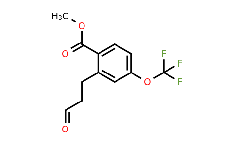 1806713-84-7 | Methyl 2-(3-oxopropyl)-4-(trifluoromethoxy)benzoate