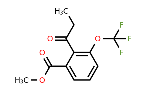 1806713-90-5 | Methyl 2-propionyl-3-(trifluoromethoxy)benzoate