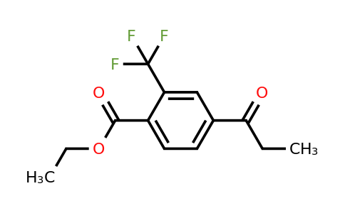1806713-92-7 | Ethyl 4-propionyl-2-(trifluoromethyl)benzoate