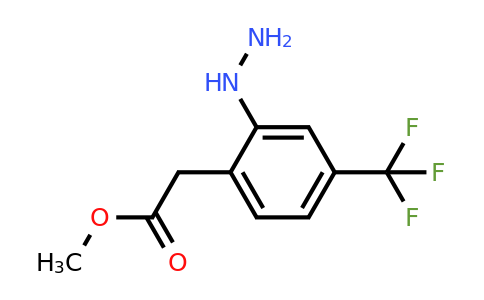 1806714-26-0 | Methyl 2-hydrazinyl-4-(trifluoromethyl)phenylacetate