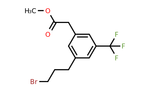 1806714-40-8 | Methyl 3-(3-bromopropyl)-5-(trifluoromethyl)phenylacetate