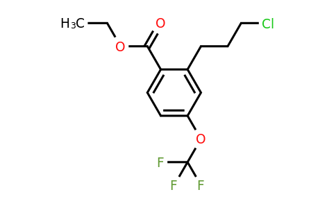 1806714-43-1 | Ethyl 2-(3-chloropropyl)-4-(trifluoromethoxy)benzoate