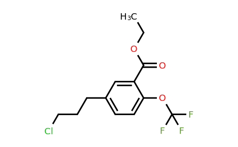 1806714-48-6 | Ethyl 5-(3-chloropropyl)-2-(trifluoromethoxy)benzoate