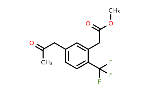 1806714-54-4 | Methyl 5-(2-oxopropyl)-2-(trifluoromethyl)phenylacetate