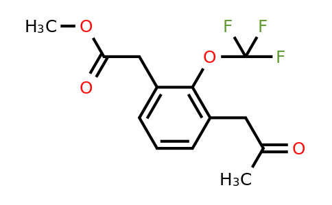 1806715-31-0 | Methyl 3-(2-oxopropyl)-2-(trifluoromethoxy)phenylacetate