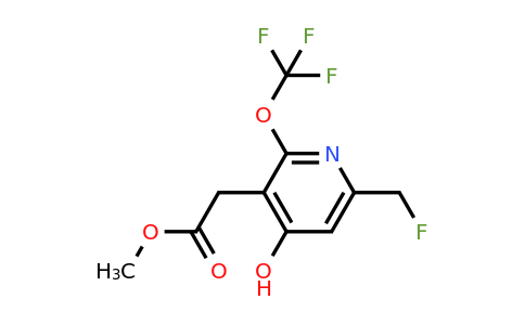 1806723-57-8 | Methyl 6-(fluoromethyl)-4-hydroxy-2-(trifluoromethoxy)pyridine-3-acetate
