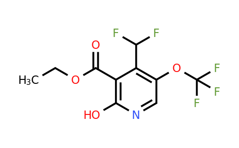 1806729-19-0 | Ethyl 4-(difluoromethyl)-2-hydroxy-5-(trifluoromethoxy)pyridine-3-carboxylate