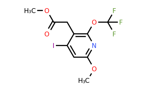 1806737-22-3 | Methyl 4-iodo-6-methoxy-2-(trifluoromethoxy)pyridine-3-acetate