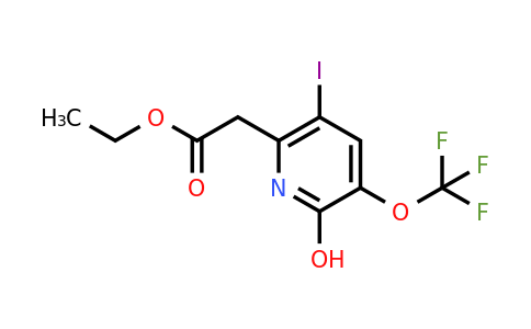1806738-09-9 | Ethyl 2-hydroxy-5-iodo-3-(trifluoromethoxy)pyridine-6-acetate