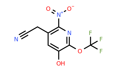 3-Hydroxy-6-nitro-2-(trifluoromethoxy)pyridine-5-acetonitrile