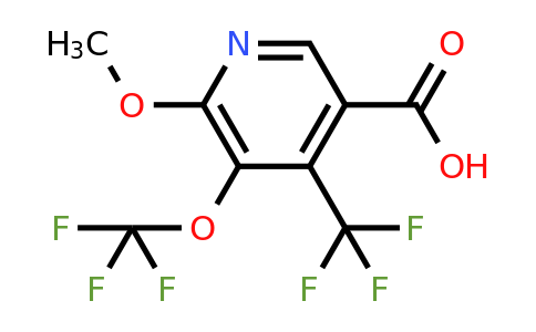 2-Methoxy-3-(trifluoromethoxy)-4-(trifluoromethyl)pyridine-5-carboxylic acid