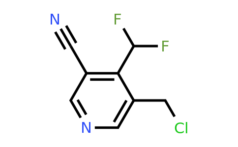 3-(Chloromethyl)-5-cyano-4-(difluoromethyl)pyridine