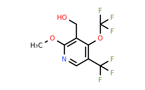2-Methoxy-4-(trifluoromethoxy)-5-(trifluoromethyl)pyridine-3-methanol