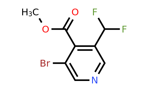 1806771-24-3 | Methyl 3-bromo-5-(difluoromethyl)pyridine-4-carboxylate