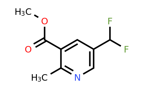 Methyl 5-(difluoromethyl)-2-methylpyridine-3-carboxylate