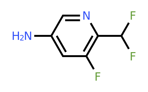 5-Amino-2-(difluoromethyl)-3-fluoropyridine