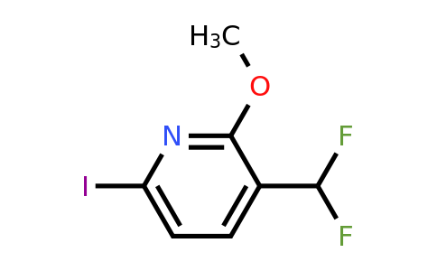 3-(Difluoromethyl)-6-iodo-2-methoxypyridine