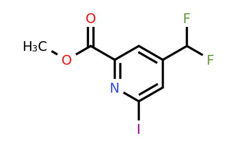 Methyl 4-(difluoromethyl)-2-iodopyridine-6-carboxylate