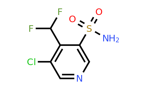 1806782-78-4 | 3-Chloro-4-(difluoromethyl)pyridine-5-sulfonamide