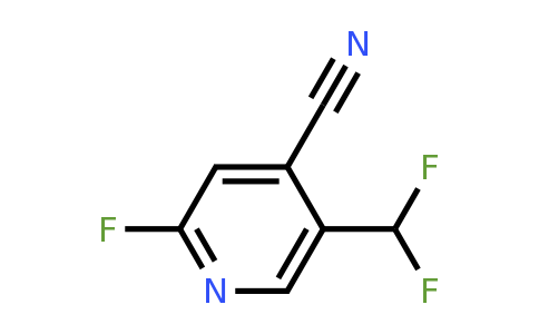 1806783-12-9 | 4-Cyano-5-(difluoromethyl)-2-fluoropyridine