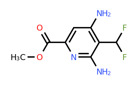 1806784-03-1 | Methyl 2,4-diamino-3-(difluoromethyl)pyridine-6-carboxylate