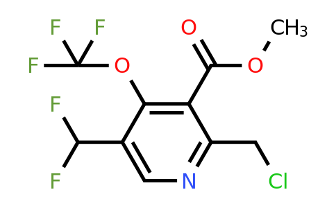1806786-64-0 | Methyl 2-(chloromethyl)-5-(difluoromethyl)-4-(trifluoromethoxy)pyridine-3-carboxylate