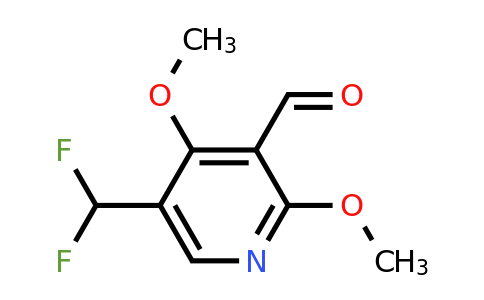 5-(Difluoromethyl)-2,4-dimethoxypyridine-3-carboxaldehyde