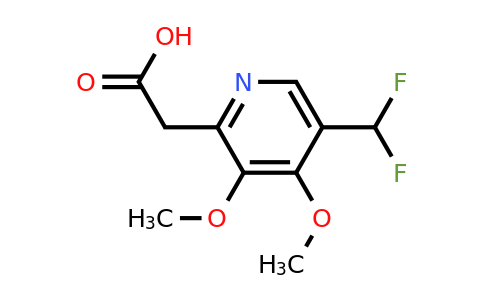 5-(Difluoromethyl)-3,4-dimethoxypyridine-2-acetic acid