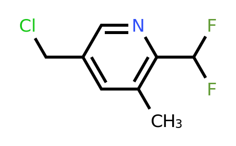 5-(Chloromethyl)-2-(difluoromethyl)-3-methylpyridine
