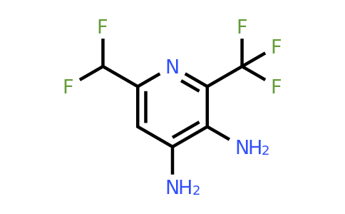 3,4-Diamino-6-(difluoromethyl)-2-(trifluoromethyl)pyridine