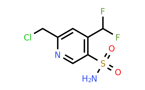 1806807-35-1 | 2-(Chloromethyl)-4-(difluoromethyl)pyridine-5-sulfonamide