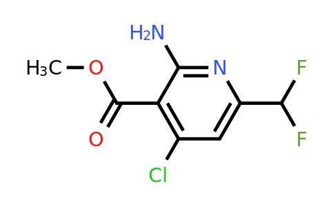 1806808-17-2 | Methyl 2-amino-4-chloro-6-(difluoromethyl)pyridine-3-carboxylate