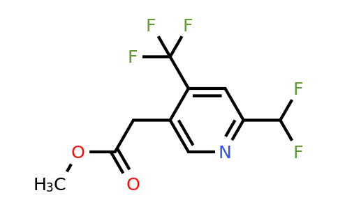 1806808-75-2 | Methyl 2-(difluoromethyl)-4-(trifluoromethyl)pyridine-5-acetate
