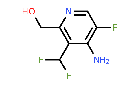 1806810-11-6 | 4-Amino-3-(difluoromethyl)-5-fluoropyridine-2-methanol