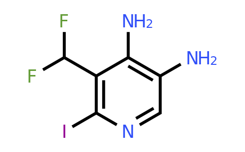 1806811-95-9 | 4,5-Diamino-3-(difluoromethyl)-2-iodopyridine